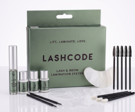 complete set for lash lifting and brow lamination lashcode